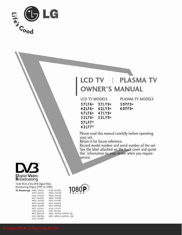 LG Electronics Car Satellite TV System 37LF6-page_pdf